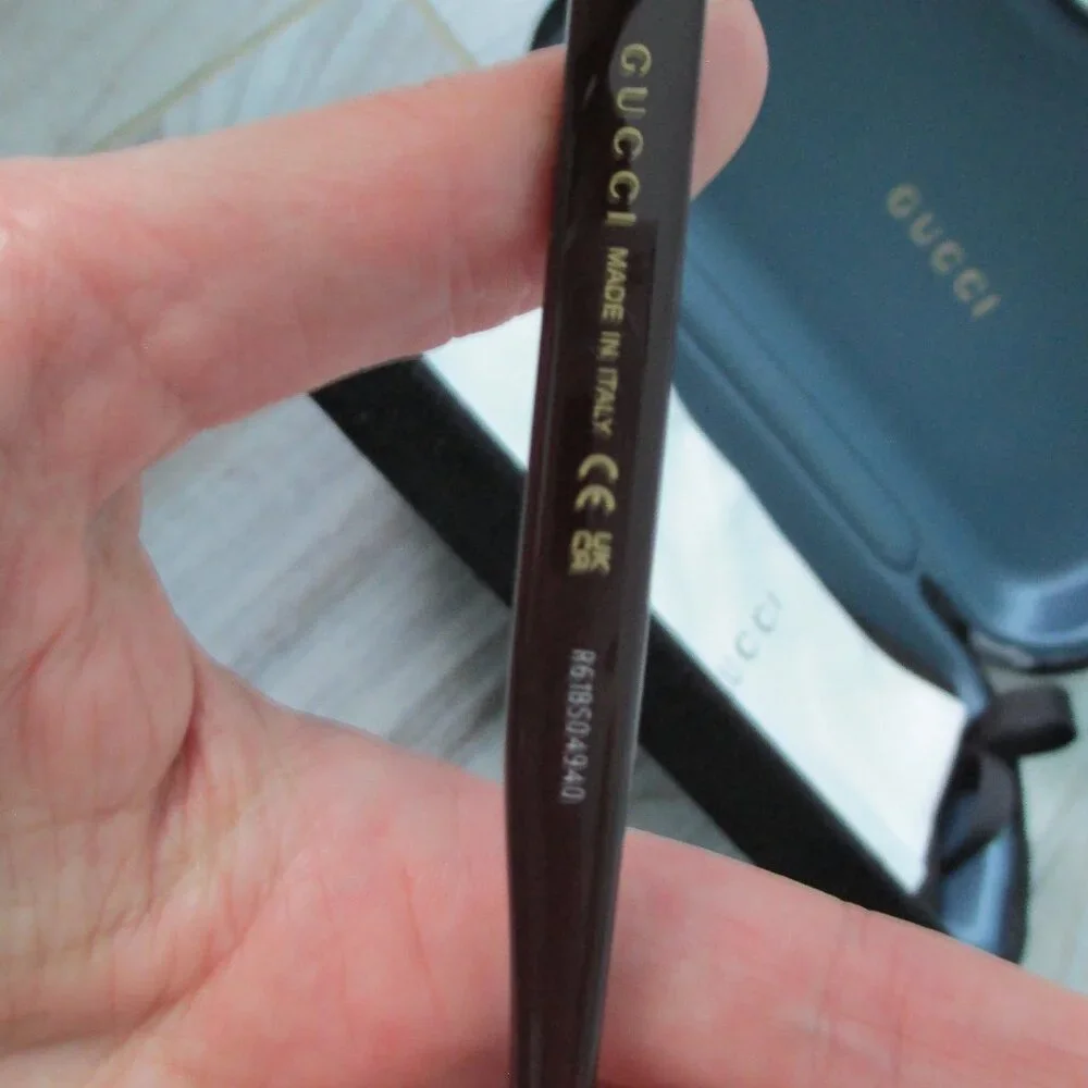 Gucci round brown sunglasses - Picture 6 of 6